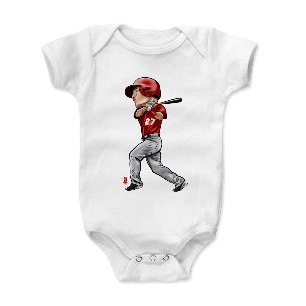 Mike Trout Kids Baby Onesie | 500 LEVEL