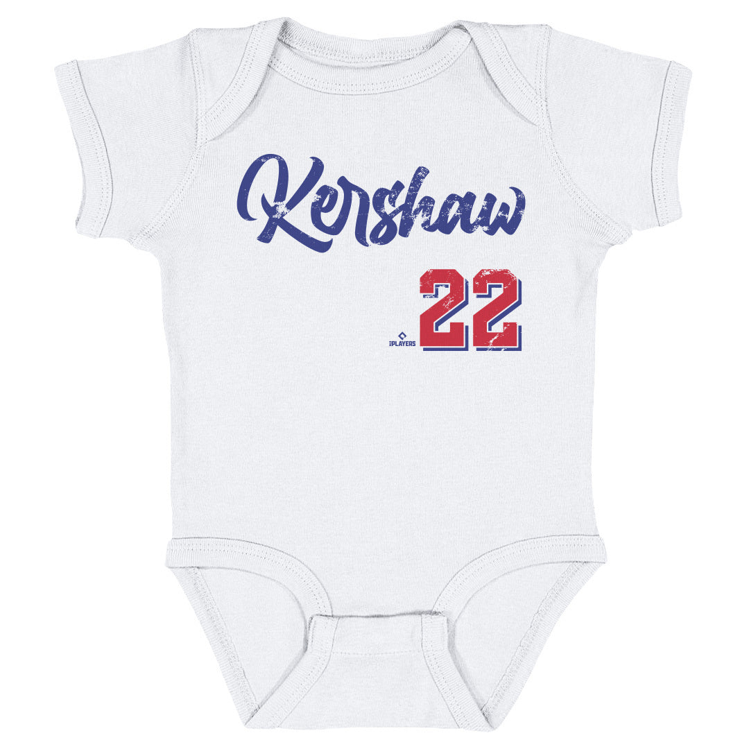 Clayton Kershaw Kids Baby Onesie | 500 LEVEL