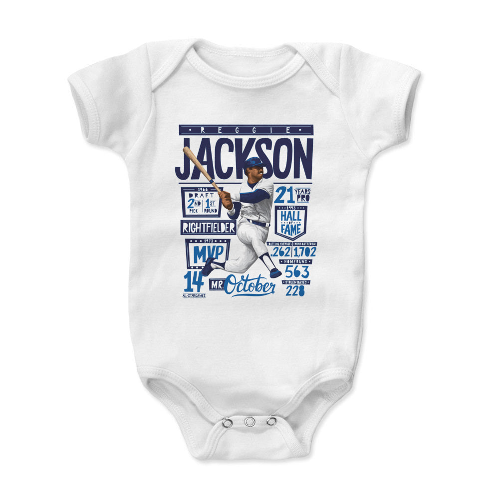 Reggie Jackson Kids Baby Onesie | 500 LEVEL