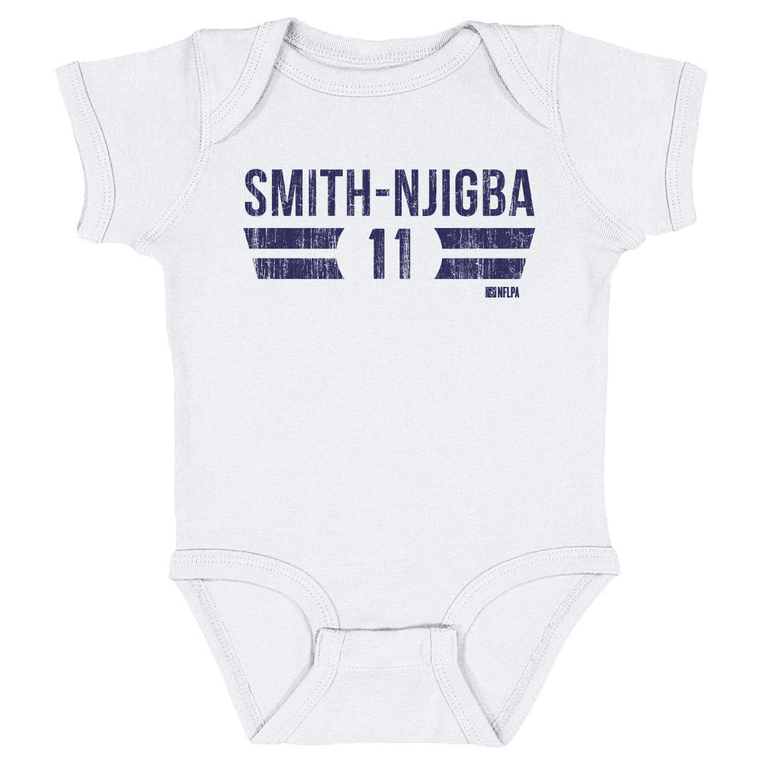 Jaxon Smith-Njigba Kids Baby Onesie | 500 LEVEL