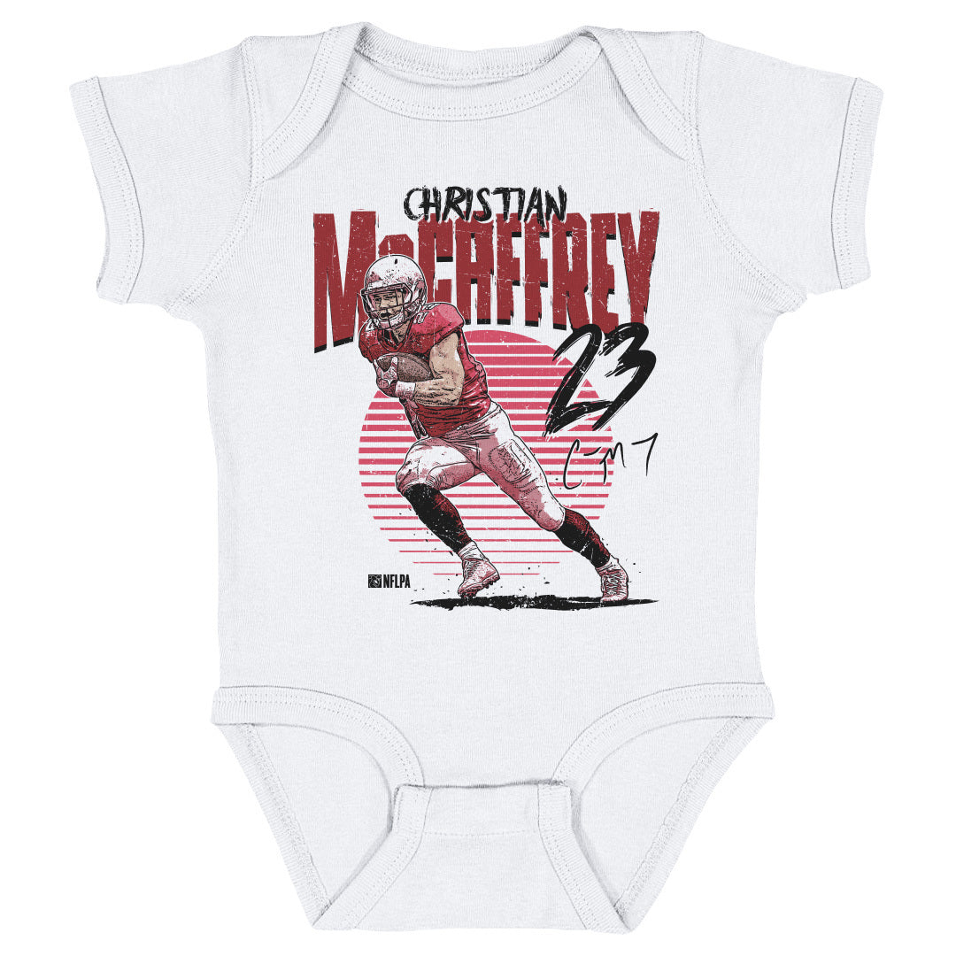 Christian McCaffrey Kids Baby Onesie | 500 LEVEL