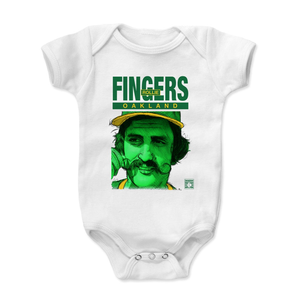 Rollie Fingers Kids Baby Onesie | 500 LEVEL