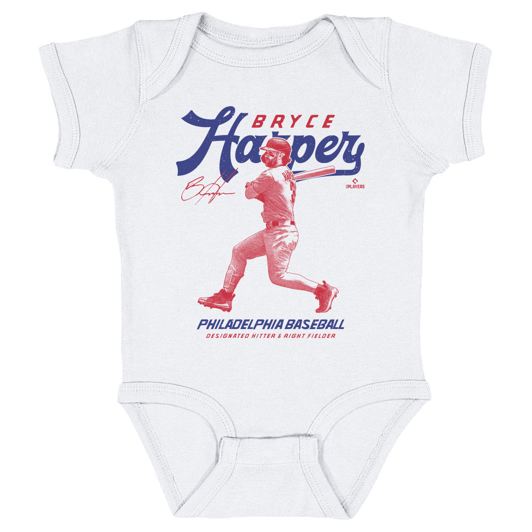 Bryce Harper Baby Clothes  Philadelphia Baseball Kids Baby Onesie