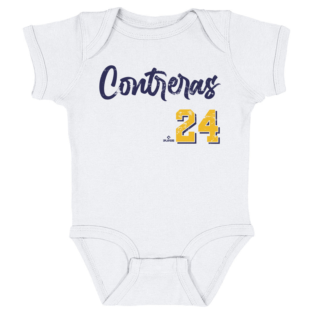 William Contreras Kids Baby Onesie | 500 LEVEL