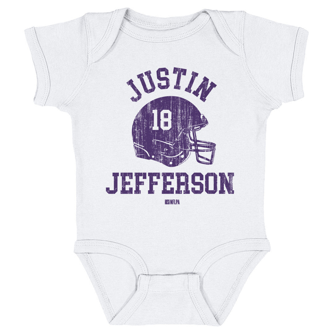 Justin Jefferson Kids Baby Onesie | 500 LEVEL