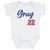 Jon Gray Kids Baby Onesie | 500 LEVEL