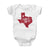 Texas Kids Baby Onesie | 500 LEVEL