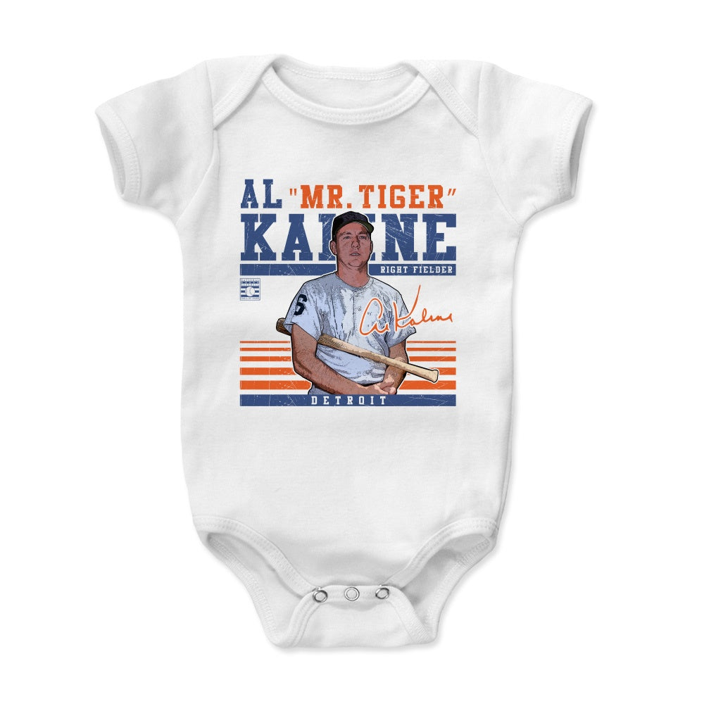 Al Kaline Baby Clothes, Detroit Baseball Hall of Fame Kids Baby Onesie