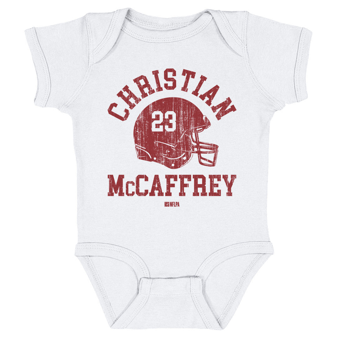 Christian McCaffrey Kids Baby Onesie | 500 LEVEL