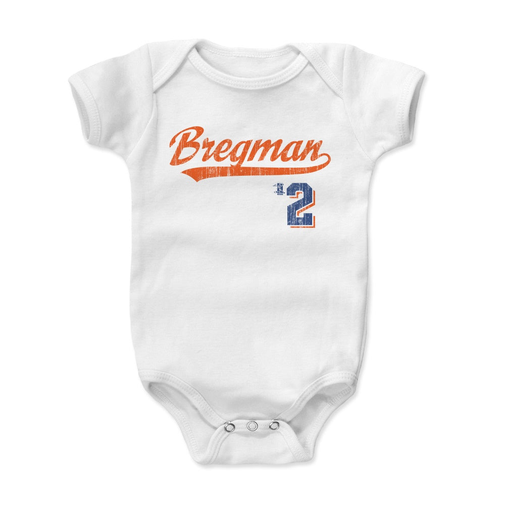 Alex Bregman Baby Clothes, Houston Baseball Kids Baby Onesie