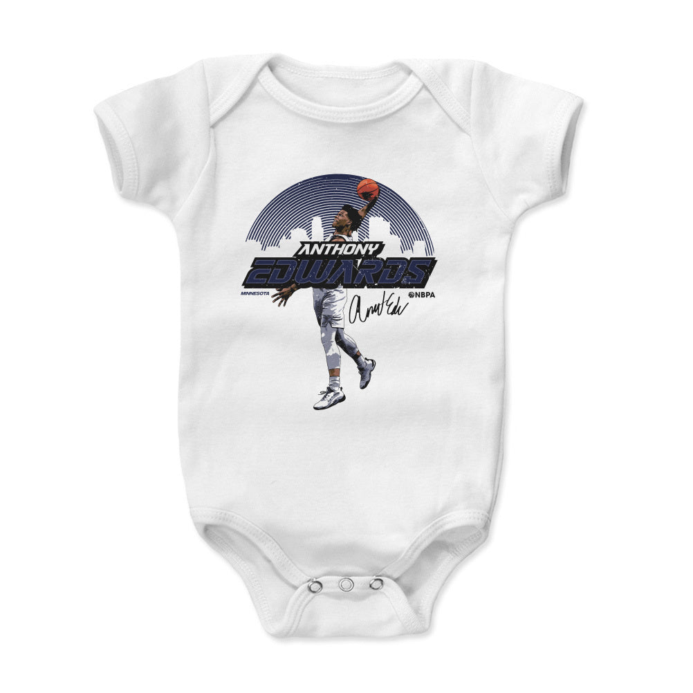 Anthony Edwards Kids Baby Onesie | 500 LEVEL