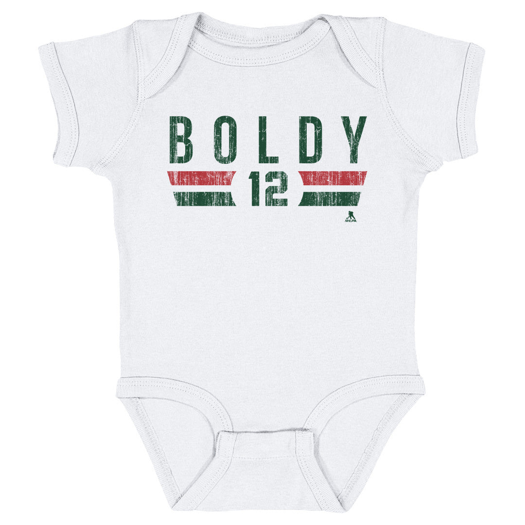 Matt Boldy Kids Baby Onesie | 500 LEVEL