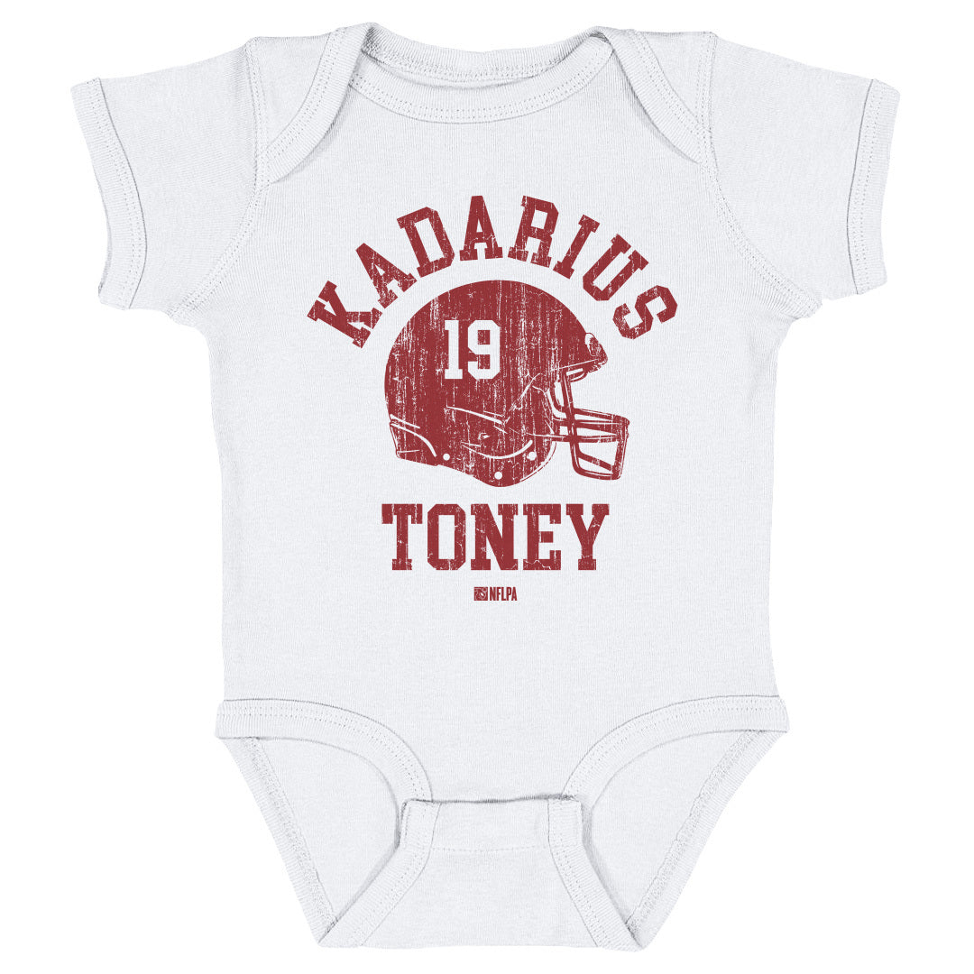 Kadarius Toney Baby Clothes, Kansas City Football Kids Baby Onesie