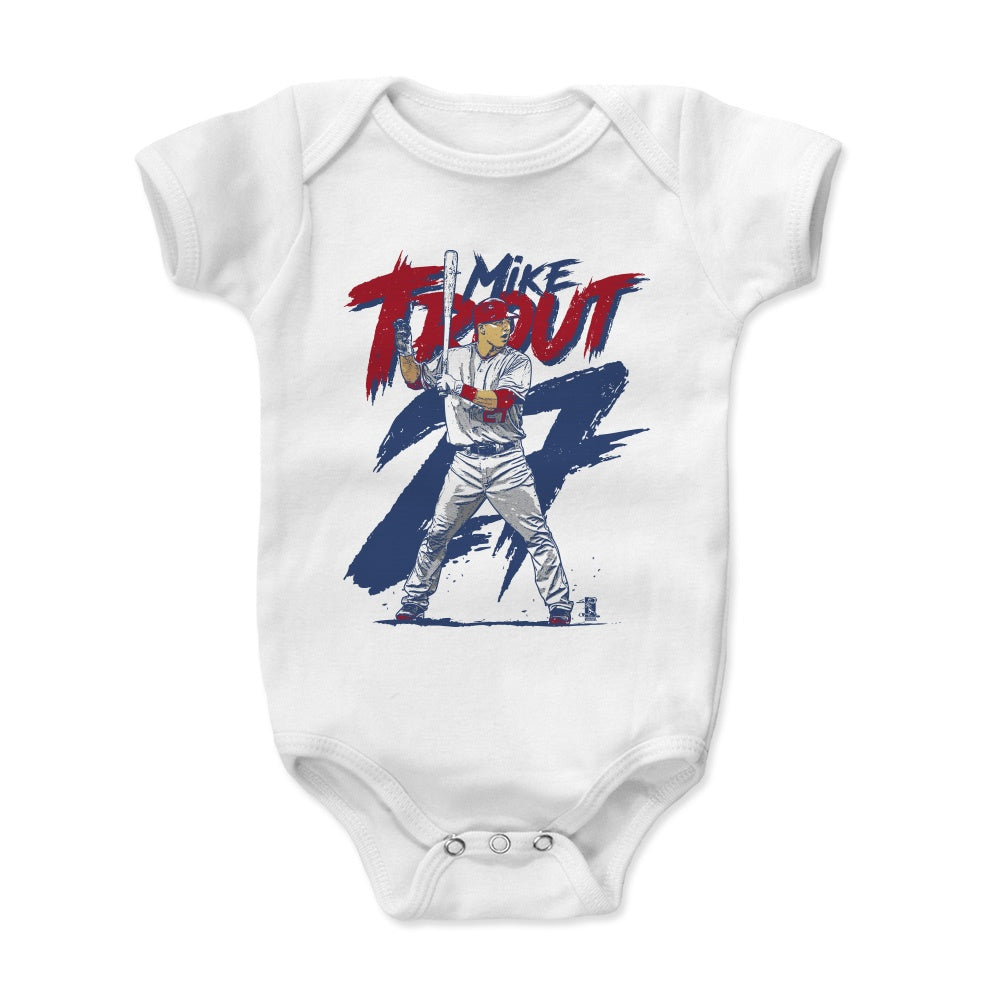 Mike Trout Kids Baby Onesie | 500 LEVEL