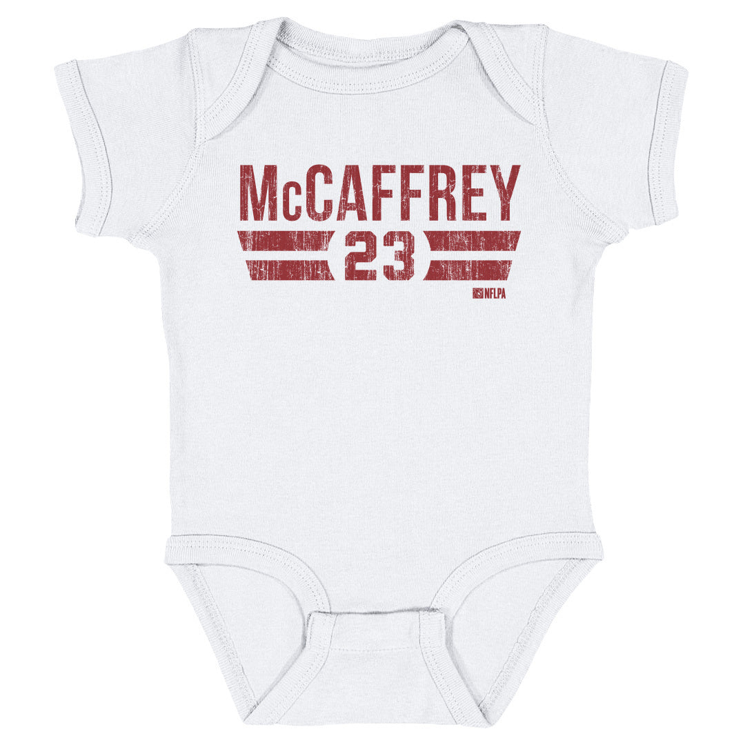 Christian McCaffrey Kids Baby Onesie | 500 LEVEL