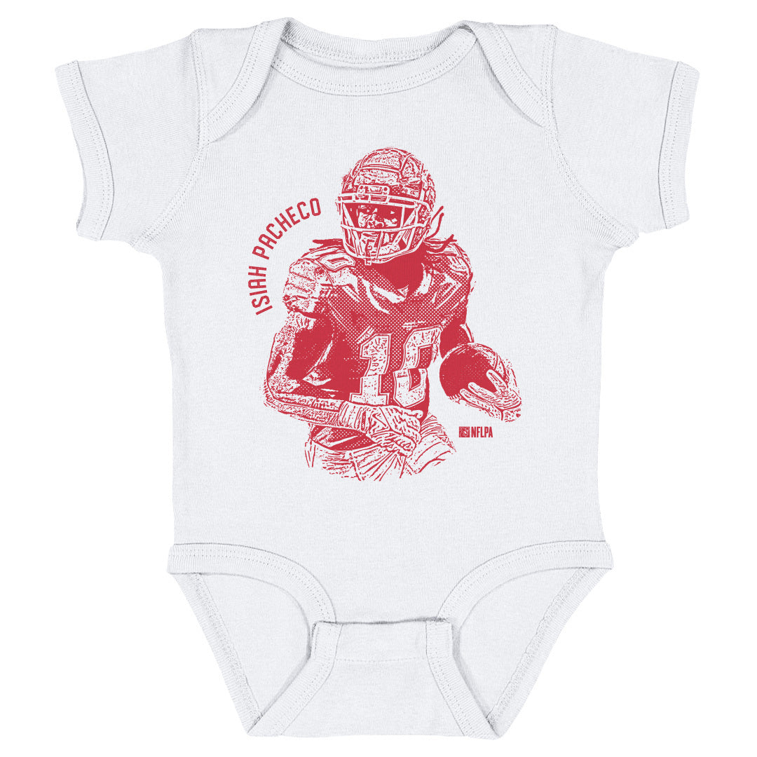 Isiah Pacheco Kids Baby Onesie | 500 LEVEL