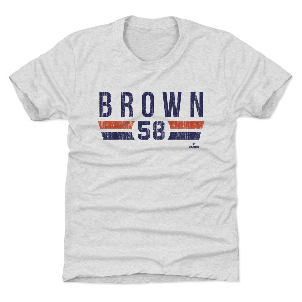 Hunter Brown Kids T-Shirt | 500 LEVEL