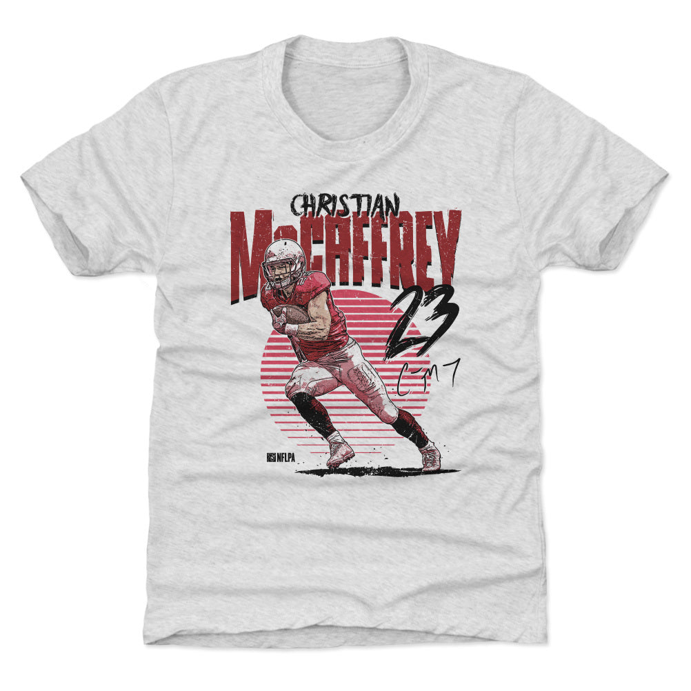 Christian McCaffrey Youth Shirt, San Francisco Football Kids T-Shirt