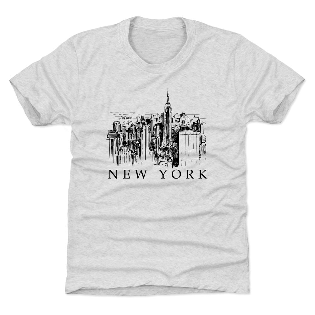 Graphic T-shirt - White/New York - Kids