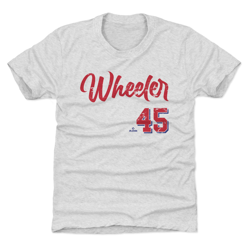 Nick Castellanos Kids Toddler T-Shirt - Heather Gray - Philadelphia | 500 Level Major League Baseball Players Association (MLBPA)