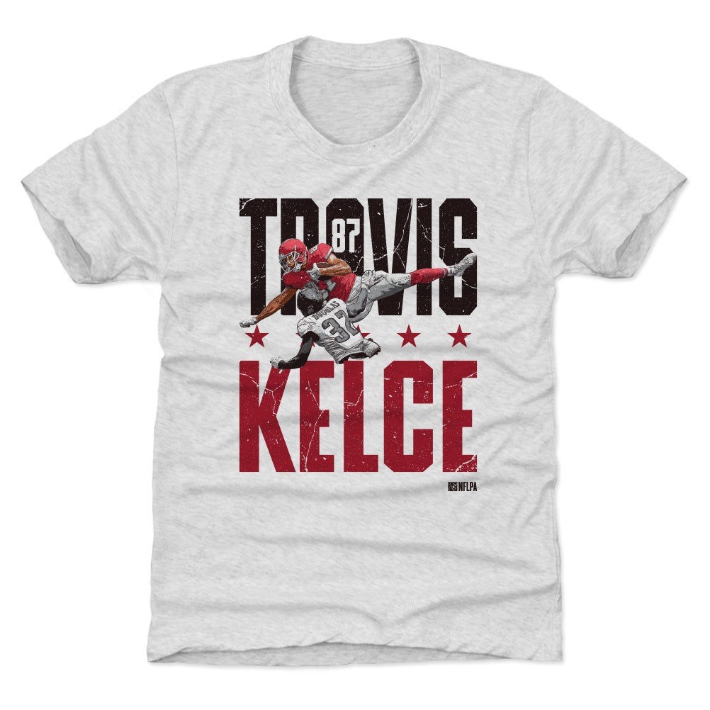 Travis Kelce 87 Player Shirt Youth 5XL Tracking 