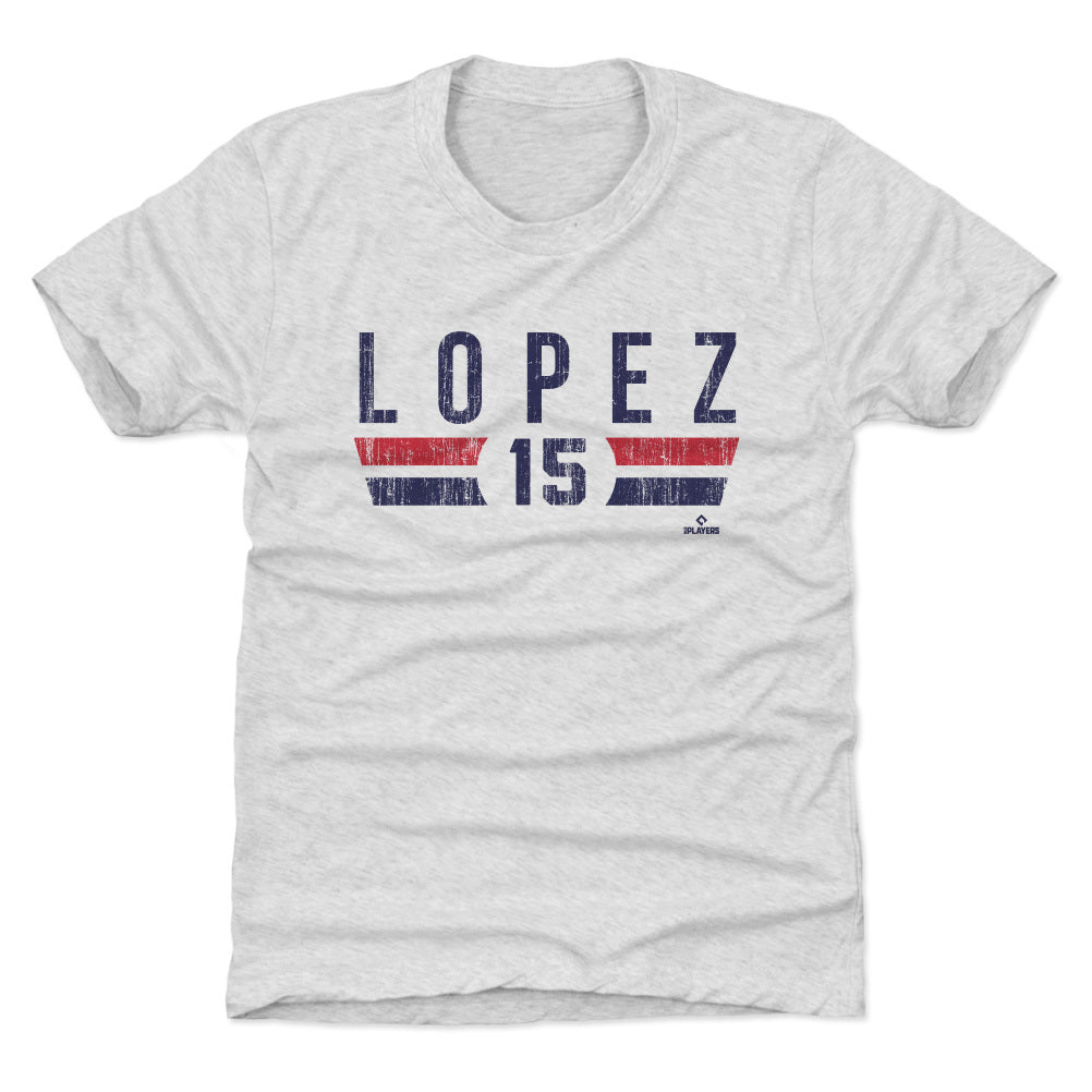 Nicky Lopez Atlanta Braves Youth Navy Roster Name & Number T-Shirt 