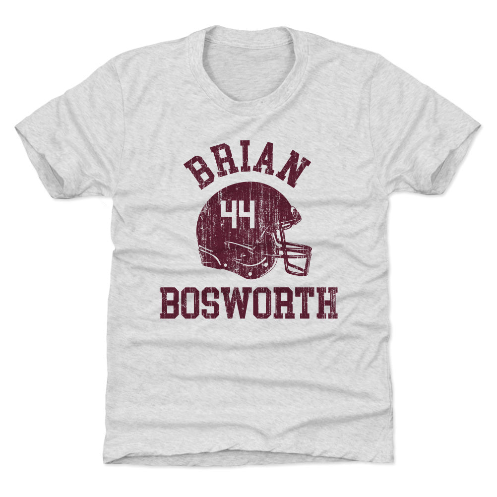 Brian Bosworth Kids T-Shirt - Tri Ash - Oklahoma | 500 Level