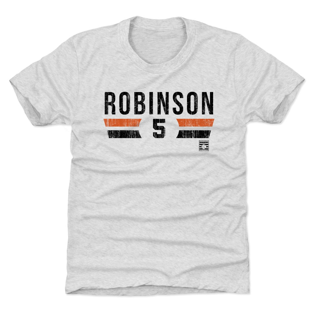 Baltimore Orioles Men's 500 Level Brooks Robinson Baltimore Gray T-Shirt