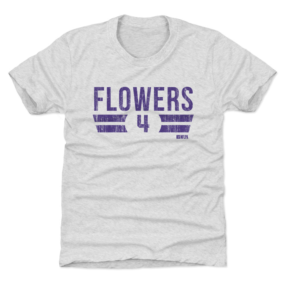 Zay Flowers Kids T-Shirt | 500 LEVEL