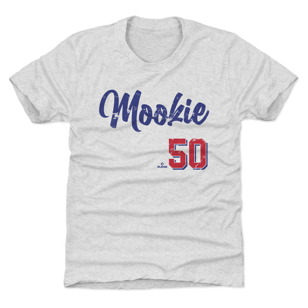 Mookie Betts Kids T-Shirt - Tri Royal - Los Angeles | 500 Level Major League Baseball Players Association (MLBPA)