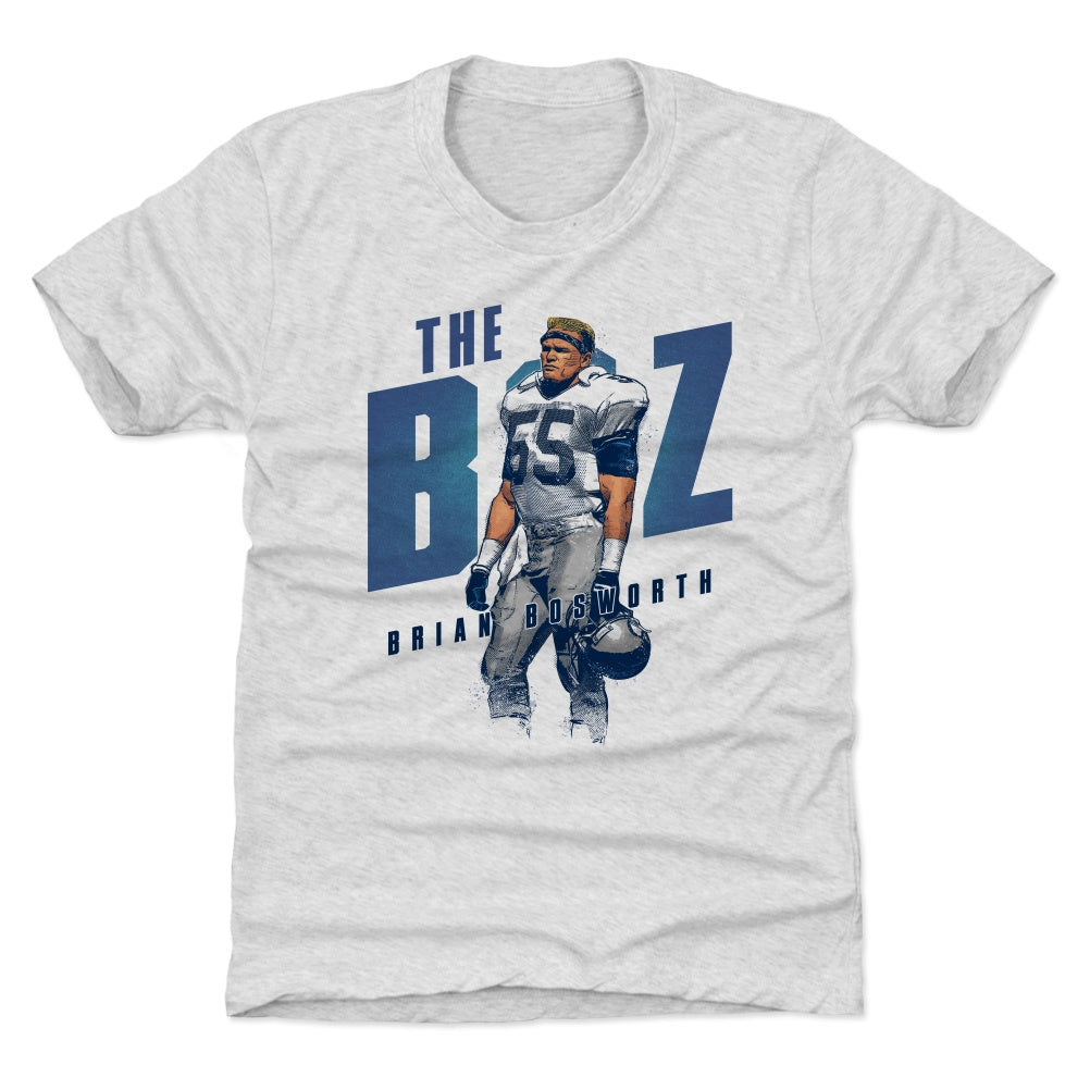 Seattle Seahawks Men's 500 Level Brian Bosworth Seattle Gray T-Shirt