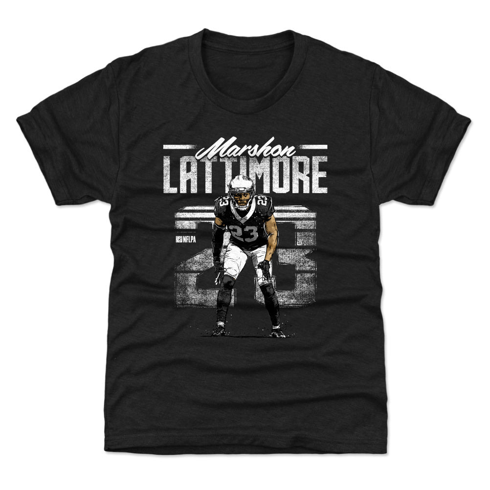 Marshon Lattimore Youth Shirt, New Orleans Football Kids T-Shirt