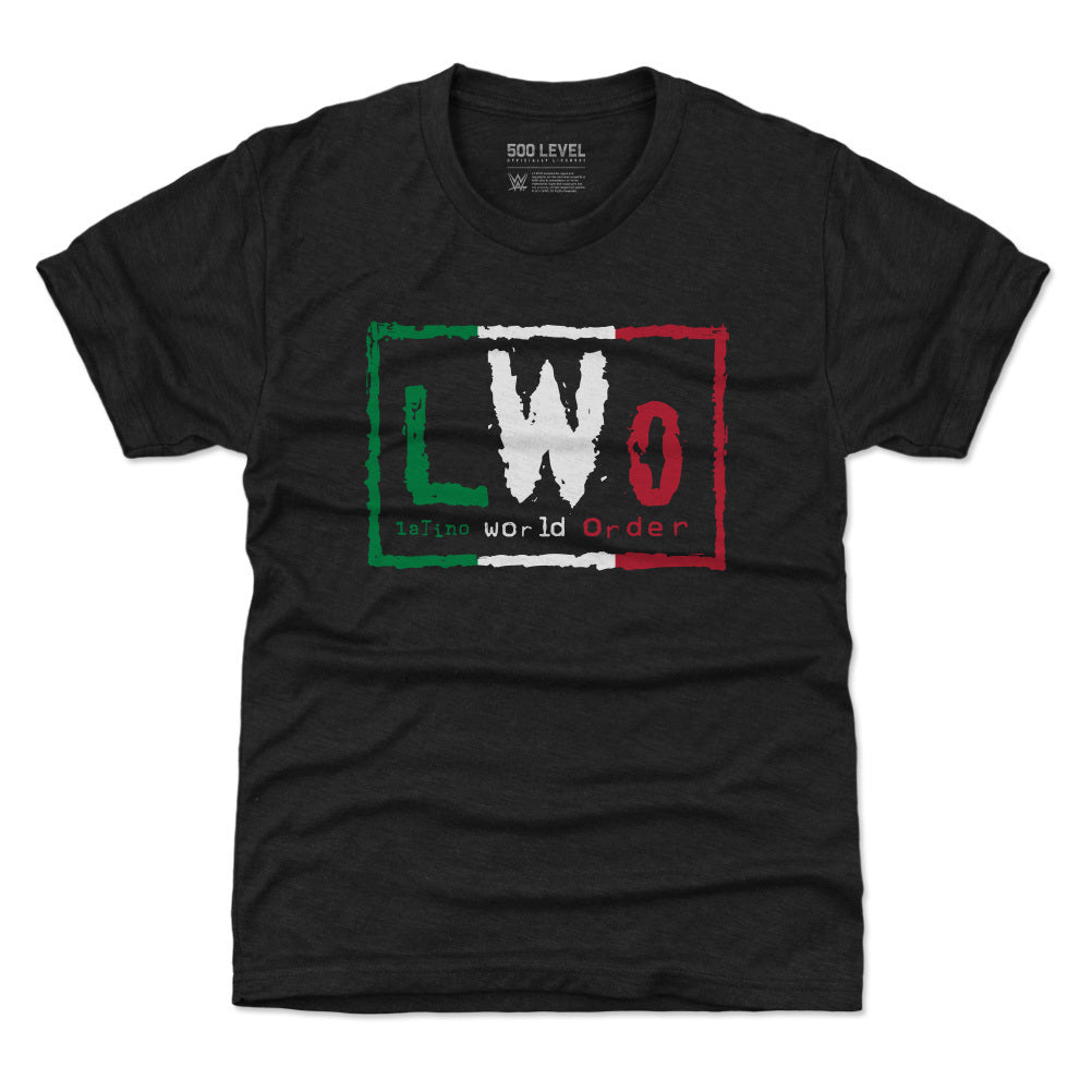 LWO Youth Shirt Superstars WWE Kids T Shirt 500 Level 500 LEVEL