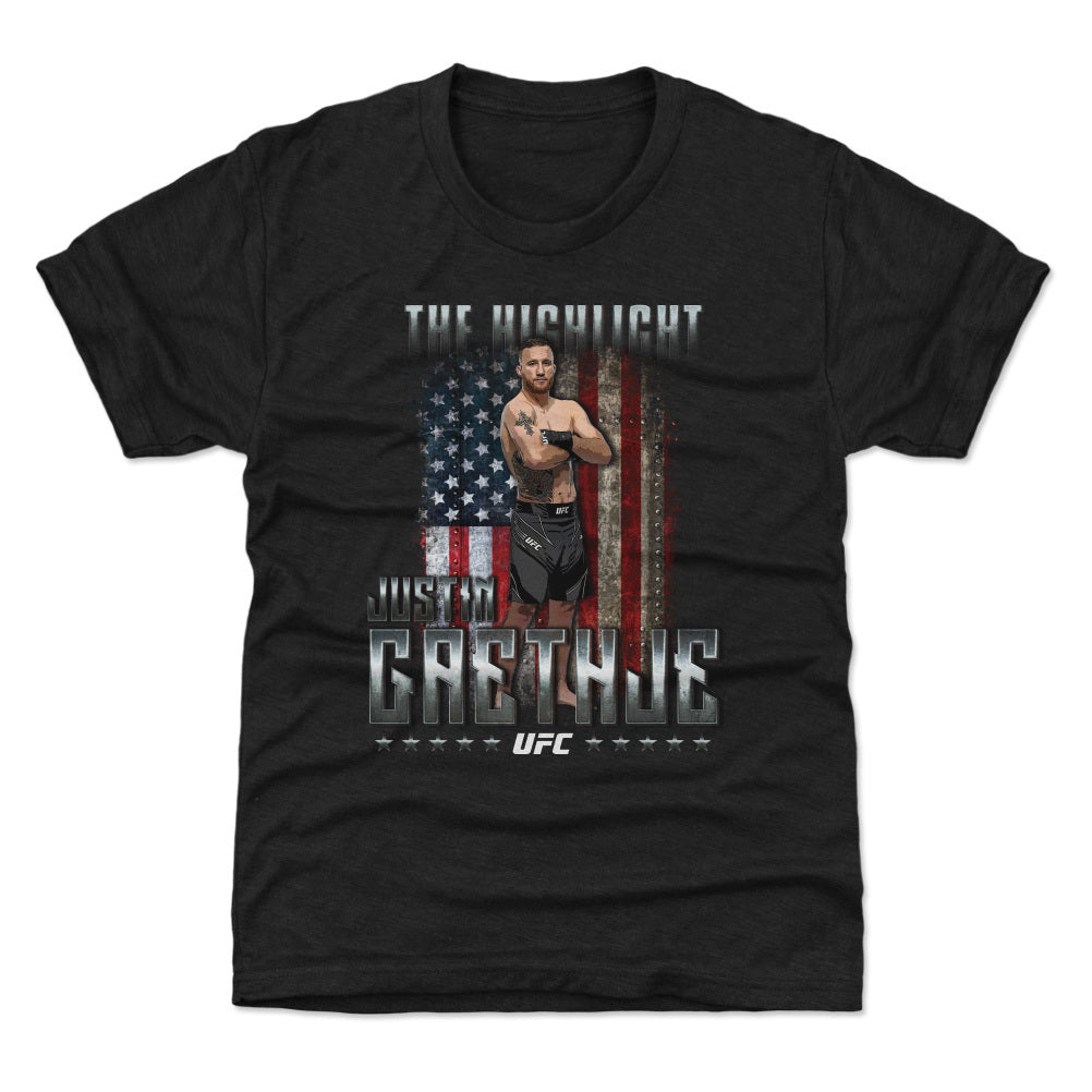 Justin Gaethje Kids T-Shirt | 500 LEVEL