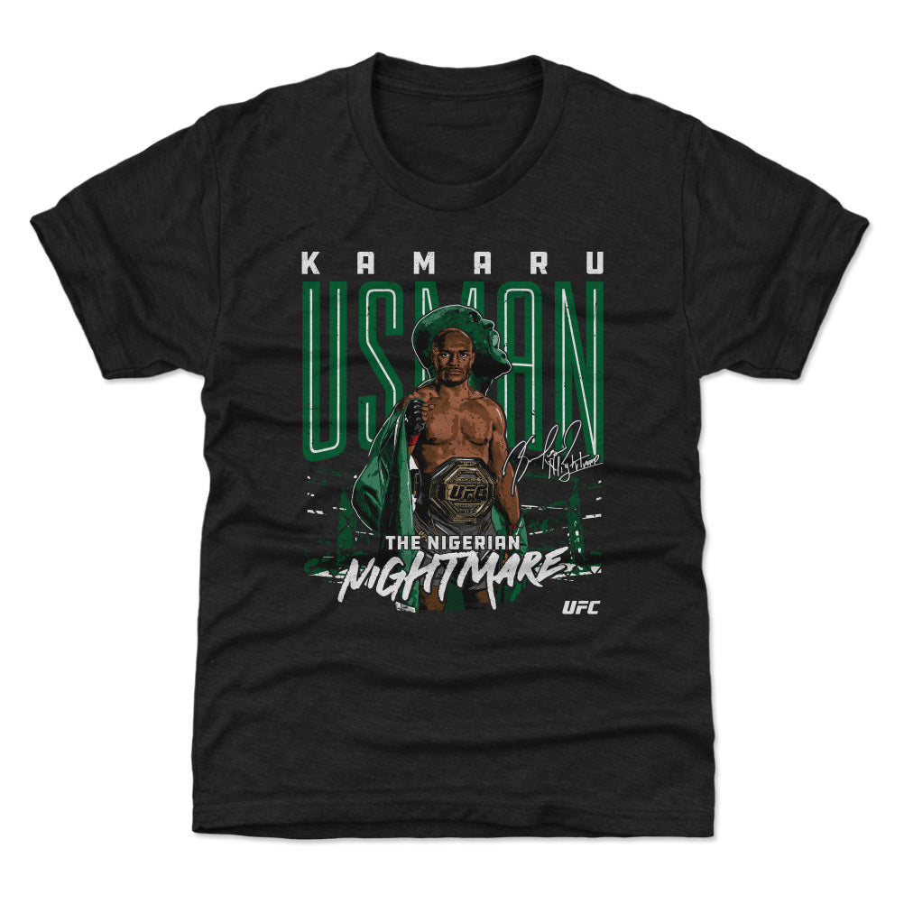 Kamaru Usman Kids T-Shirt | 500 LEVEL