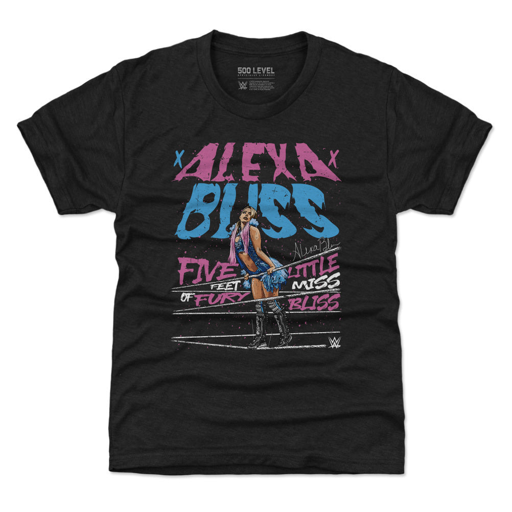 Alexa Bliss Youth Shirt | Women Superstars WWE Kids T-Shirt | 500 Level -  500 LEVEL