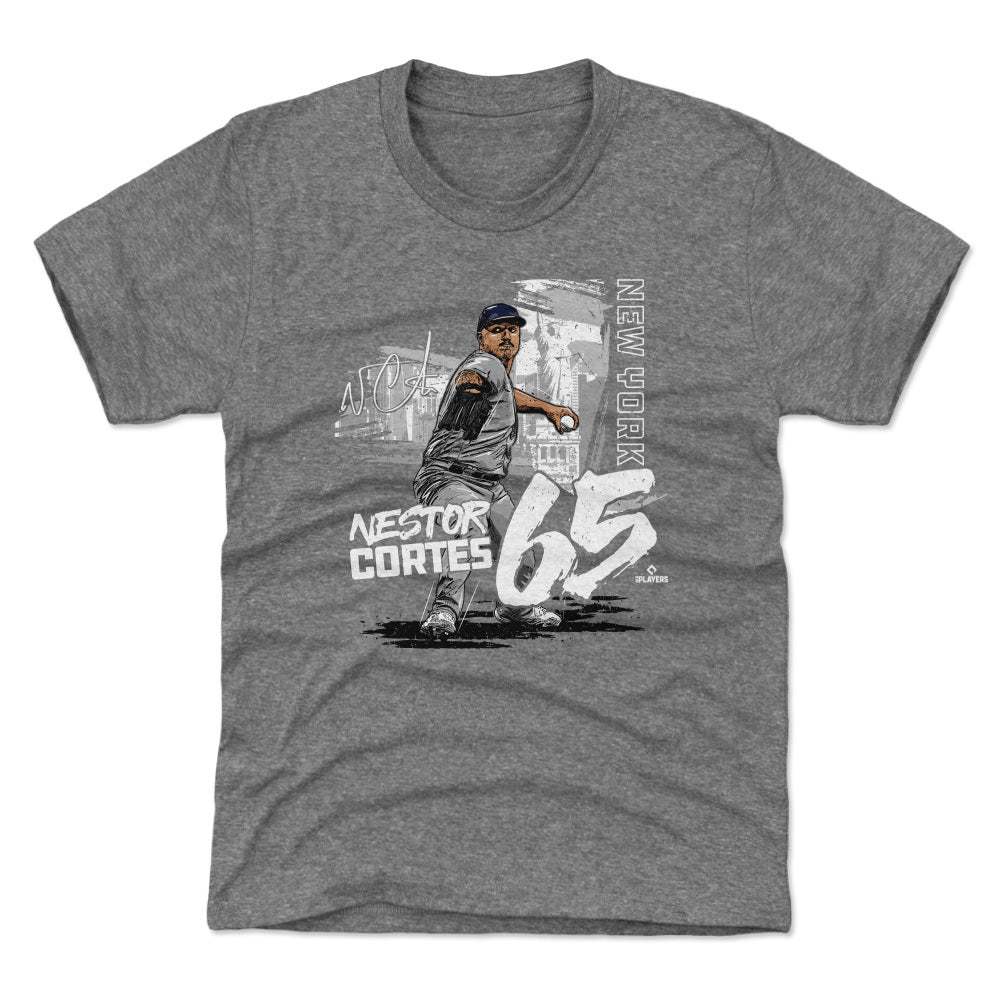 Nestor Cortes - LH Relief P - New York Yankees Kids T-Shirt