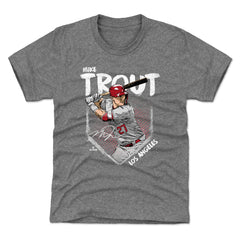  500 LEVEL Mike Trout Shirt (Cotton, Small, Heather