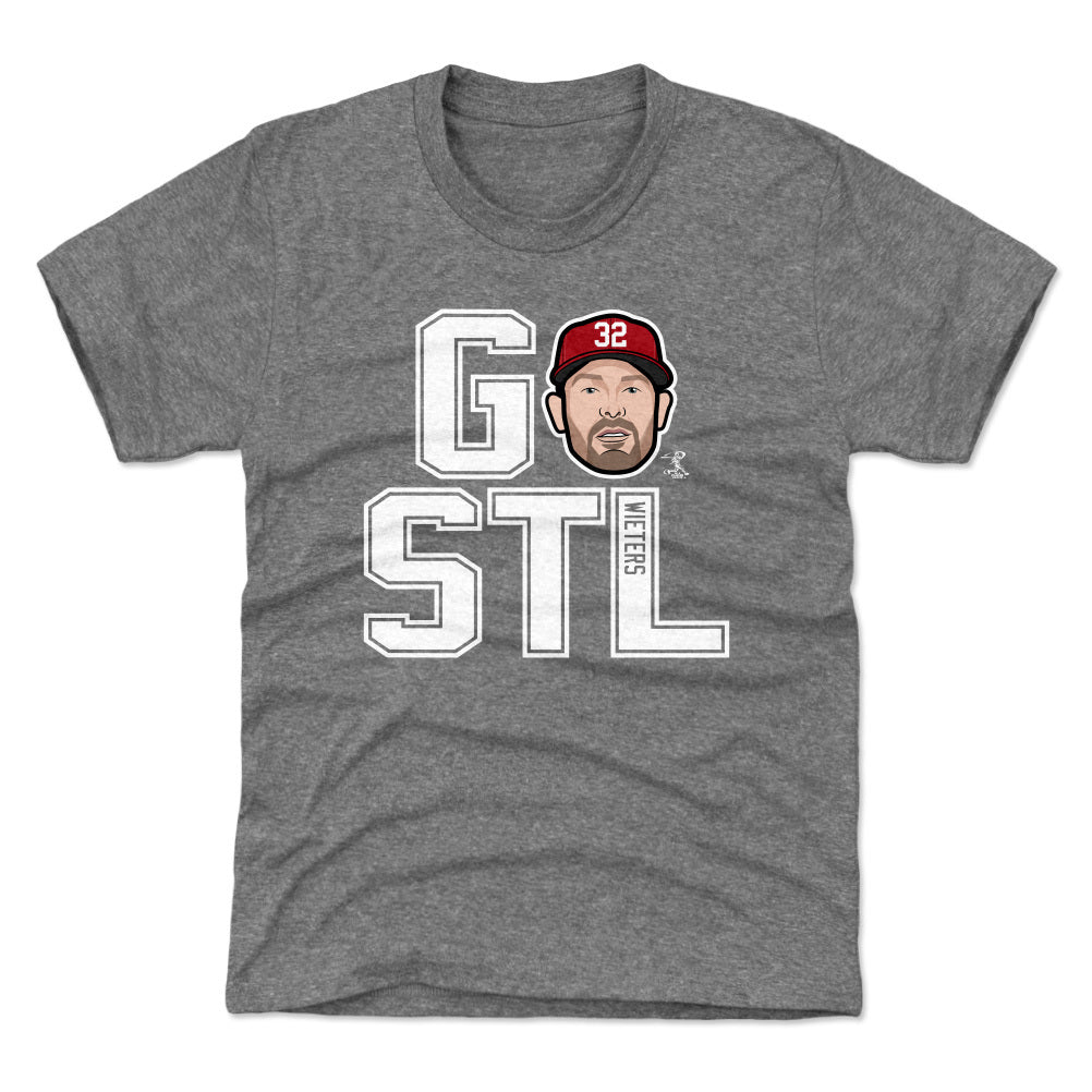 St. Louis Cardinals Men's 500 Level Matt Wieters St. Louis Gray Shirt