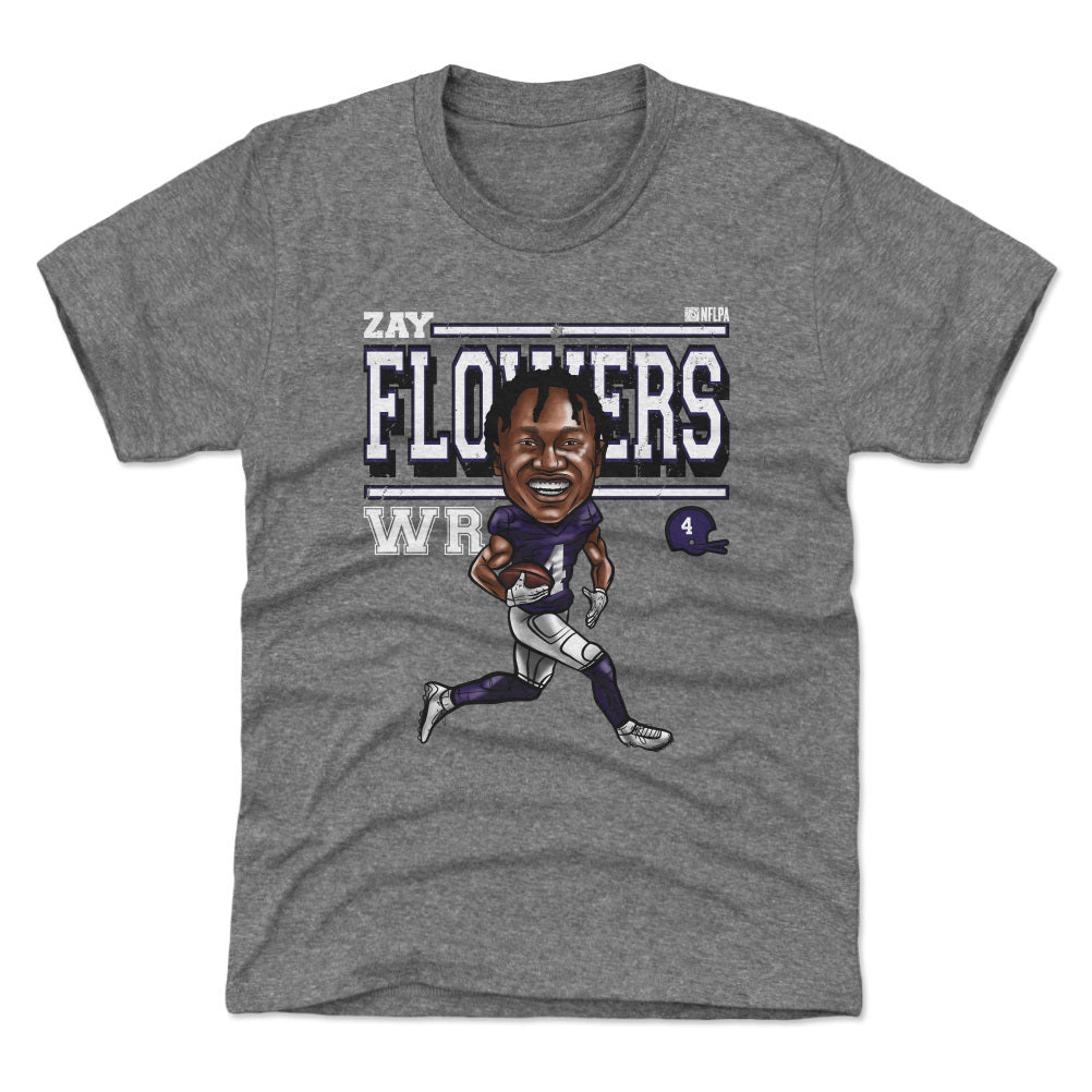 Zay Flowers Kids T-Shirt | 500 LEVEL