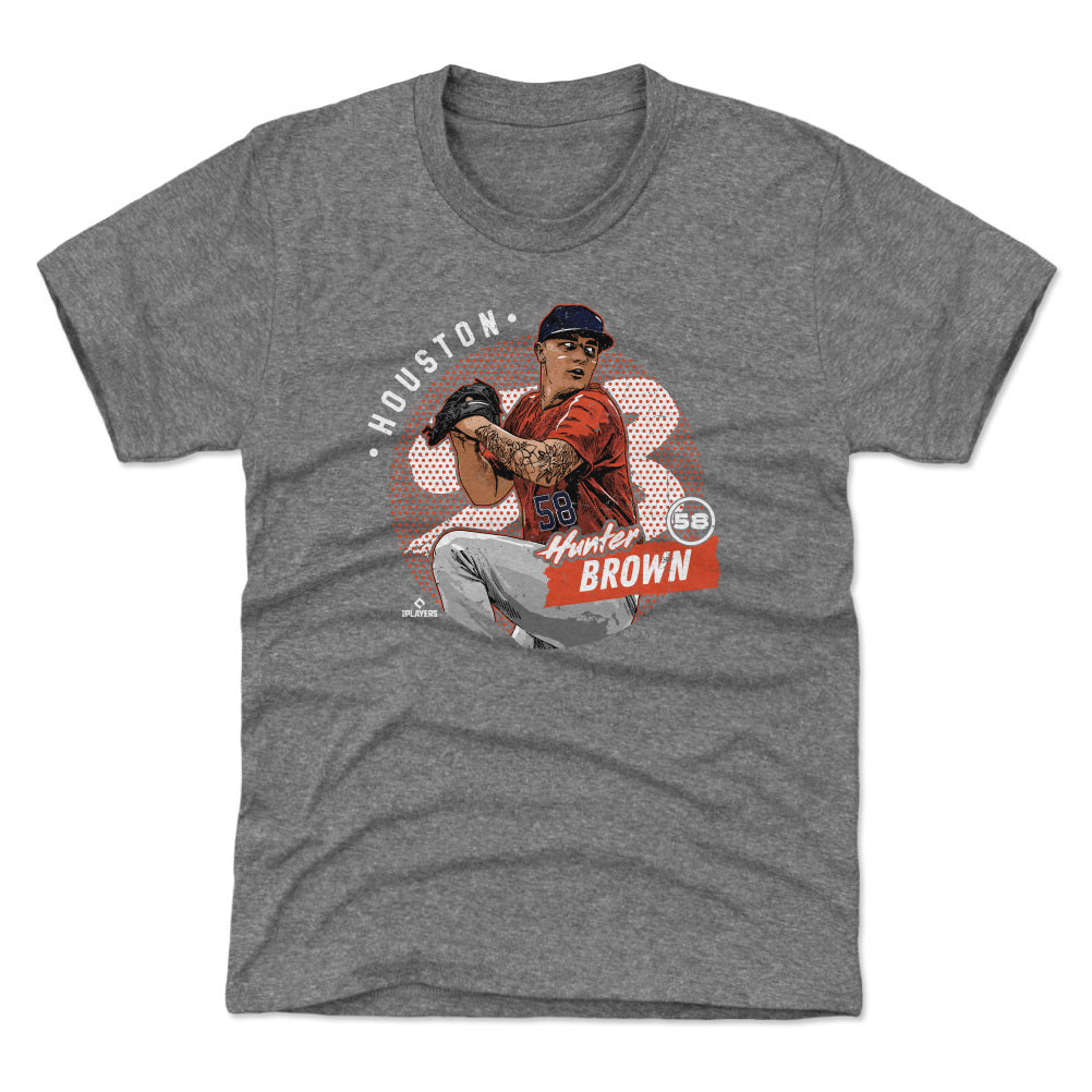 Hunter Brown Kids T-Shirt | 500 LEVEL