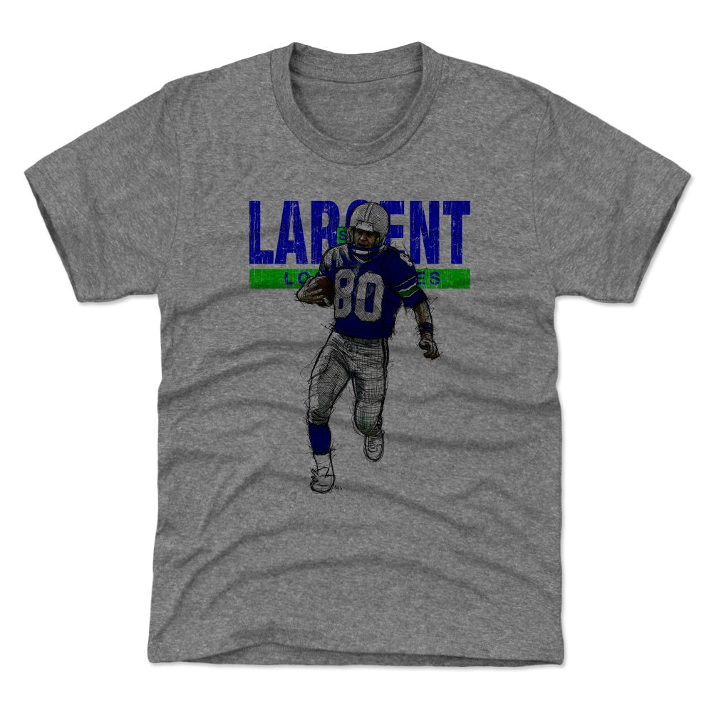 Steve Largent Youth Shirt, Seattle Throwbacks Kids T-Shirt