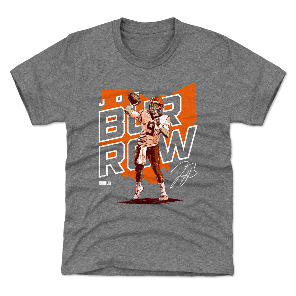 Youth Heather Gray Cleveland Browns Football T-Shirt 