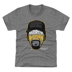 Andrew McCutchen Kids T-Shirt - Tri Black - Pittsburgh | 500 Level Major League Baseball Players Association (MLBPA)