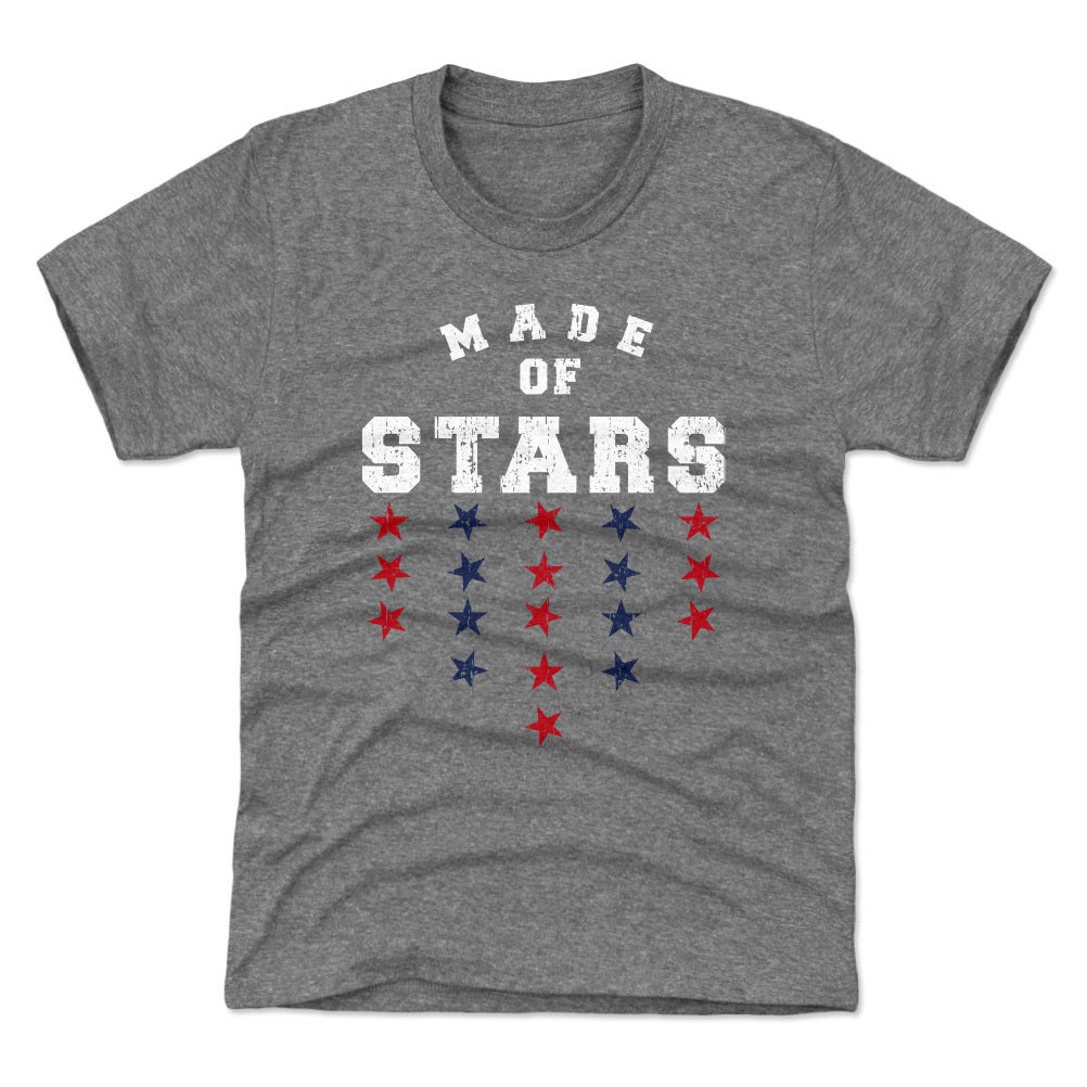 Marcell Ozuna Kids T-Shirt - Tri Ash - Atlanta | 500 Level Major League Baseball Players Association (MLBPA)