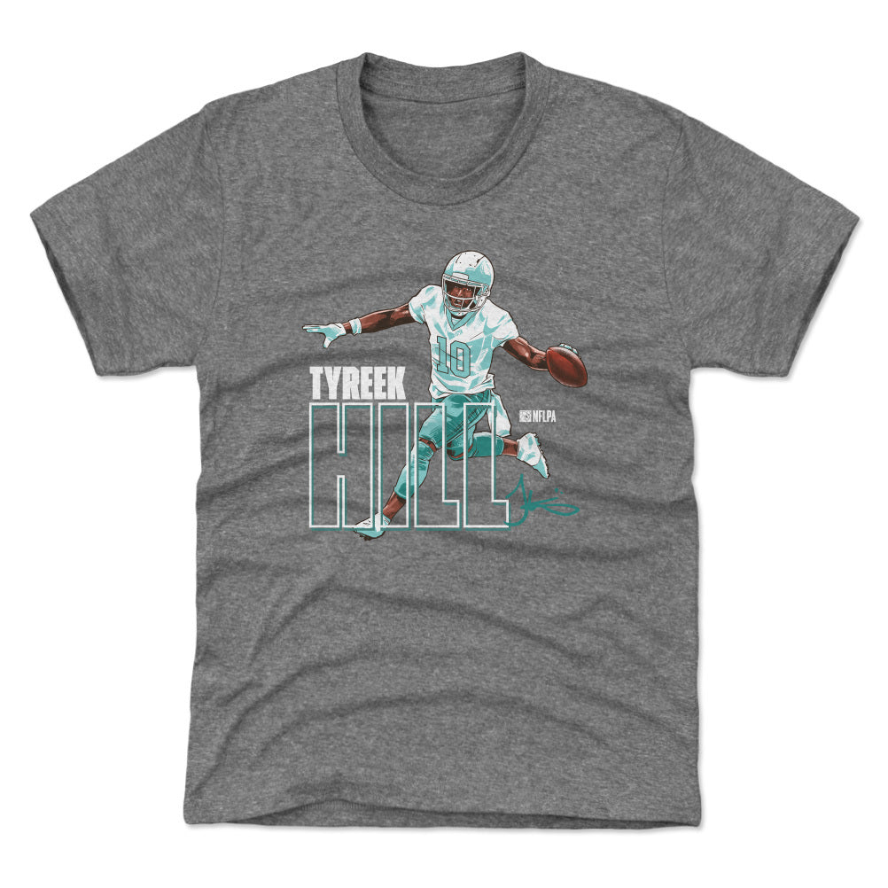 Tyreek Hill Youth Shirt, Miami Football Kids T-Shirt