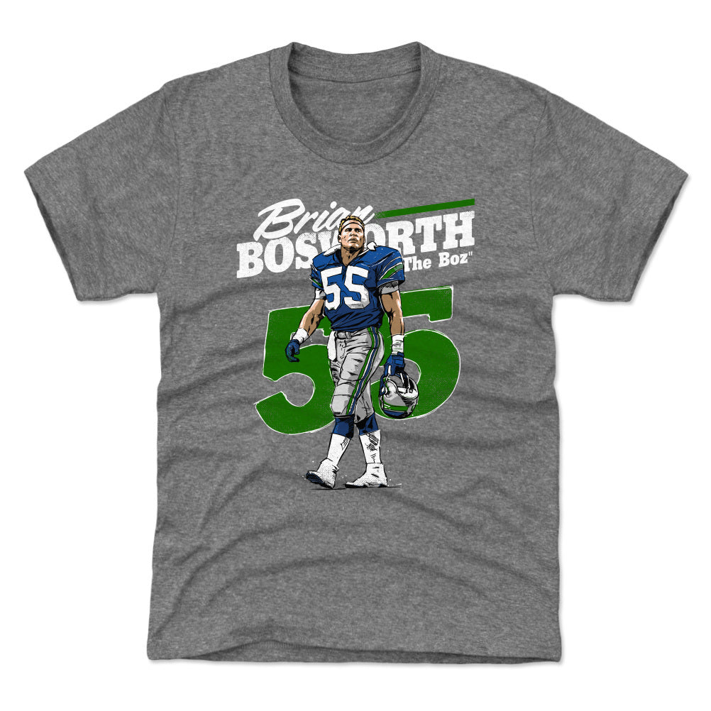 NFL Team Apparel Youth Seattle Seahawks Metcalf #85 Navy, 43% OFF