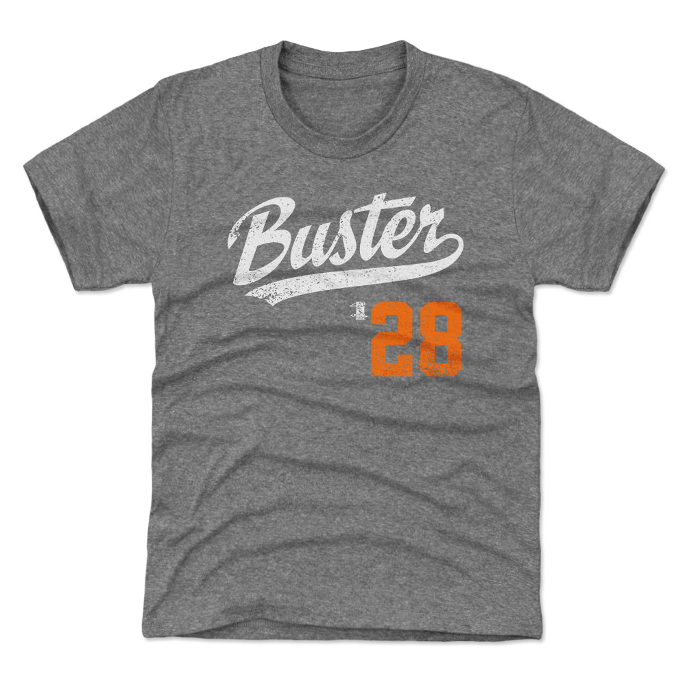 Kids 500 Level Buster Posey San Francisco White Kids Shirt