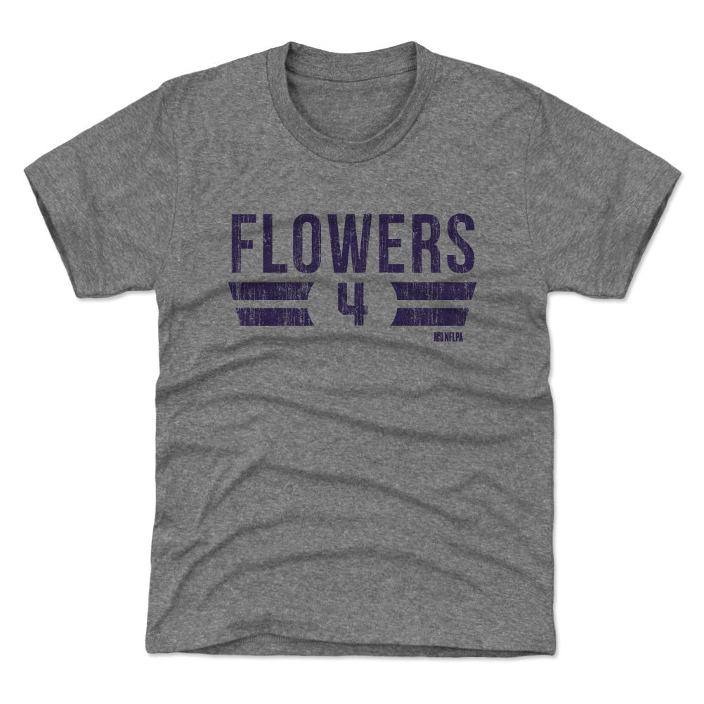 Zay Flowers Kids T-Shirt | 500 LEVEL