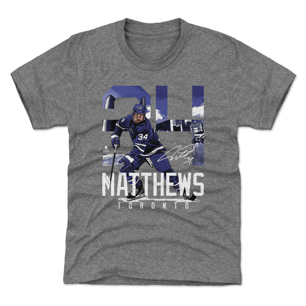 Auston matthews youth t on sale shirt